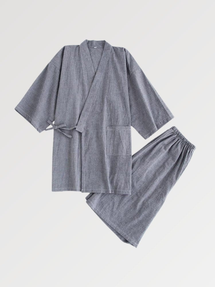 Herren Jinbei 'Masami' – japanisches Gewand, Kimono im japanischen Design