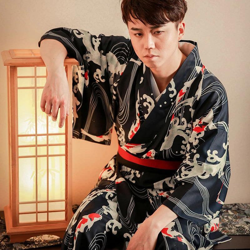 Herren-Kimono 'Hekinan' – Kimono im traditionellen japanischen Stil für Herren und Damen
