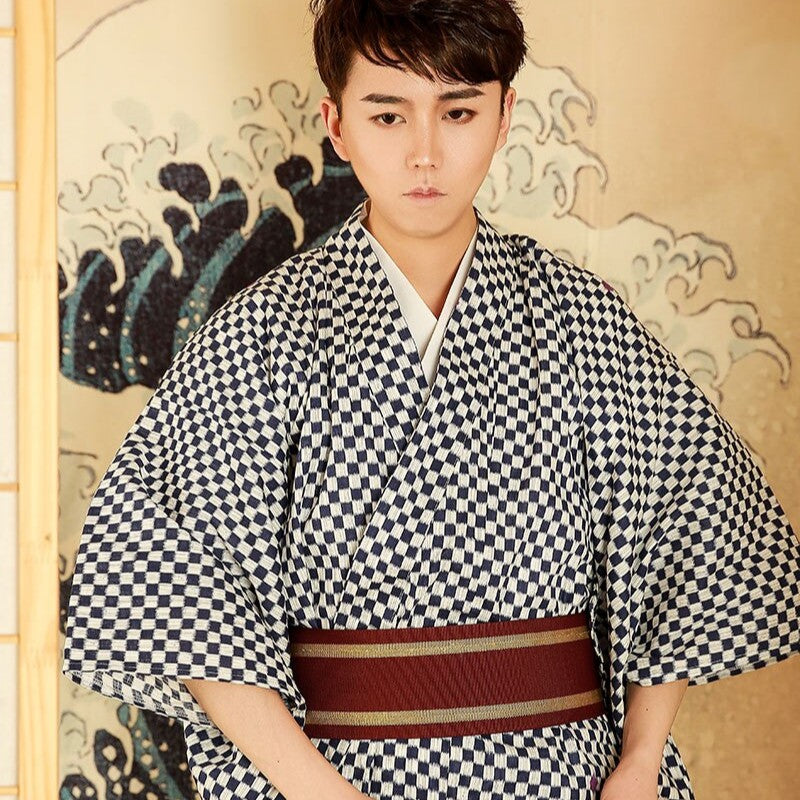 Herren-Kimono 'Tokio' – Kimono im traditionellen japanischen Stil für Herren und Damen