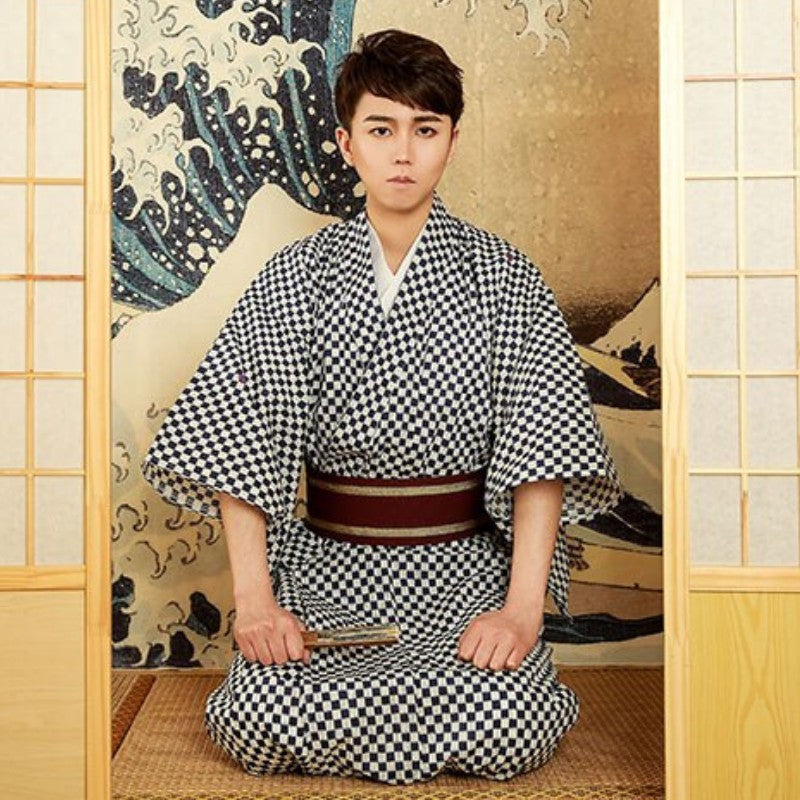 Herren-Kimono 'Tokio' – japanisches Gewand, Kimono im japanischen Design