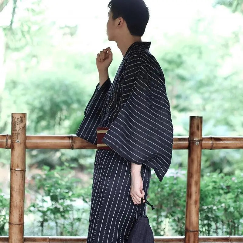 Samurai-Herren-Kimono 'Nagoya' – japanisches Gewand, Kimono im japanischen Design