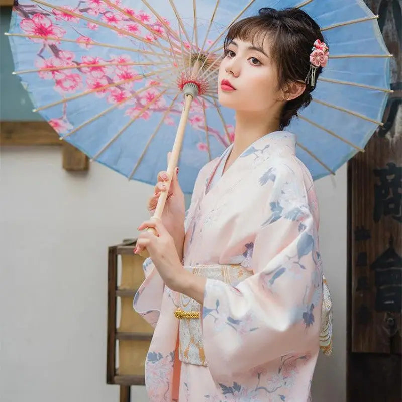 Japanischer Damen-Kimono 'Asuka' – japanisches Gewand, Kimono im japanischen Design