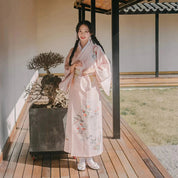 Japanischer Damen-Kimono 'Hachioji' – japanisches Gewand, Kimono im japanischen Design
