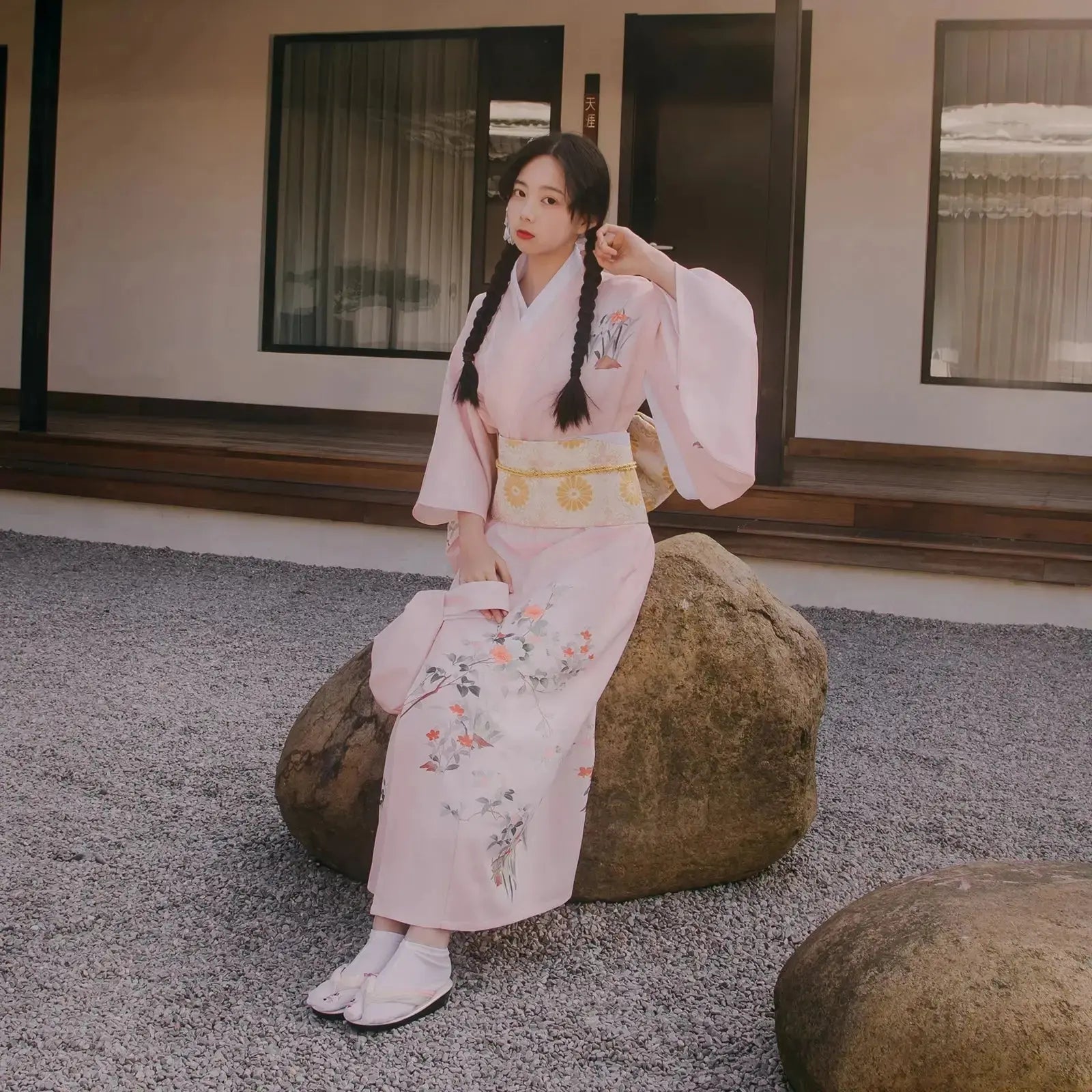Japanischer Damen-Kimono 'Hachioji' – Kimono für traditionelle Anlässe, Premium-Qualität
