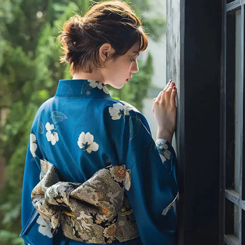 Japanischer Damen-Kimono 'Kotone' – Kimono im traditionellen japanischen Stil für Herren und Damen