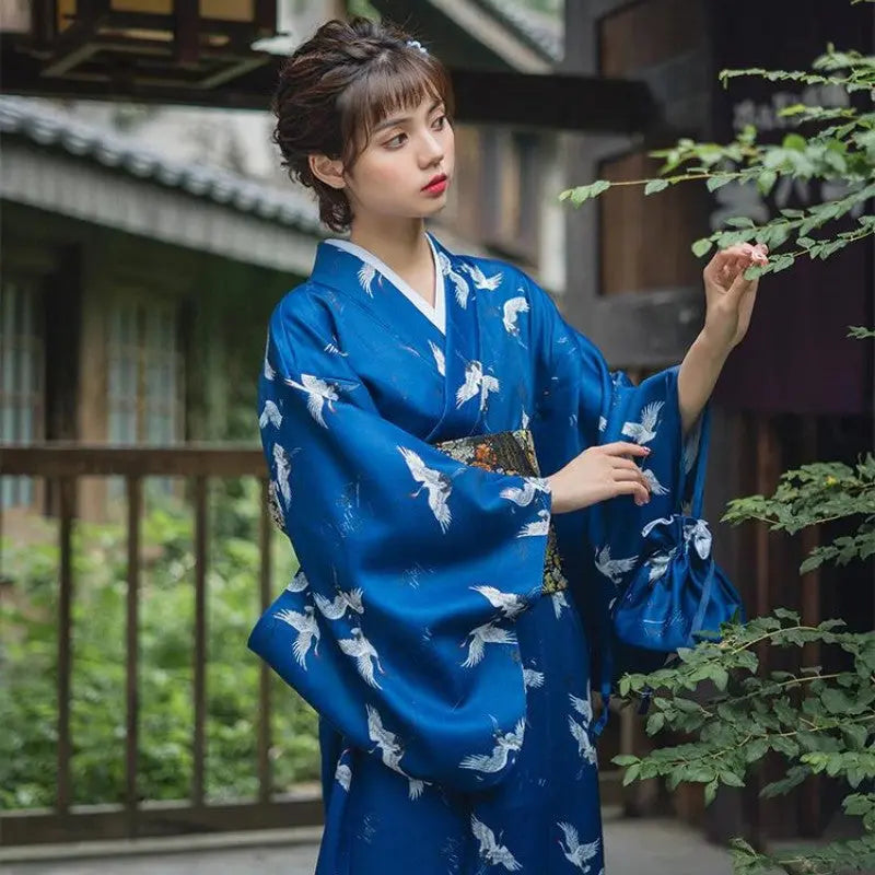 Japanischer Damen-Kimono 'Miyazaki' – Kimono für traditionelle Anlässe, Premium-Qualität