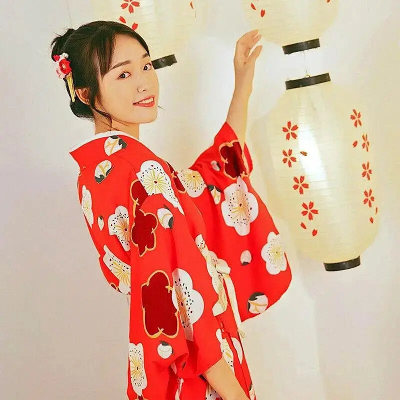 Japanischer Damen-Kimono 'Niigata' – japanisches Gewand, Kimono im japanischen Design