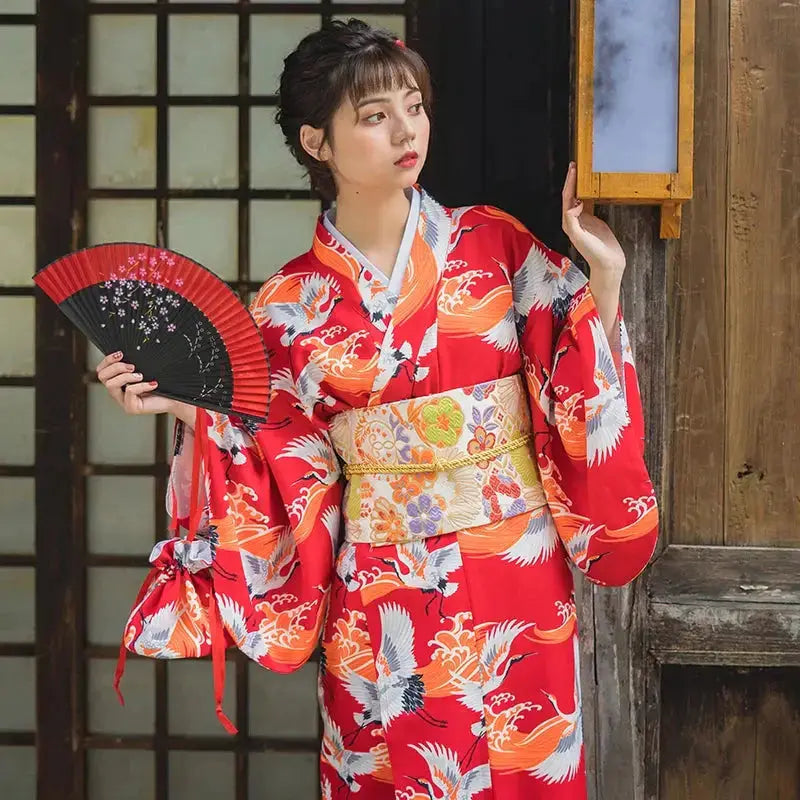 Japanischer Damen-Kimono 'Shinjuku' – Kimono im traditionellen japanischen Stil für Herren und Damen