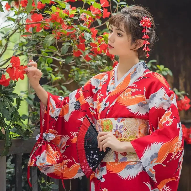 Japanischer Damen-Kimono 'Shinjuku' – Kimono für traditionelle Anlässe, Premium-Qualität