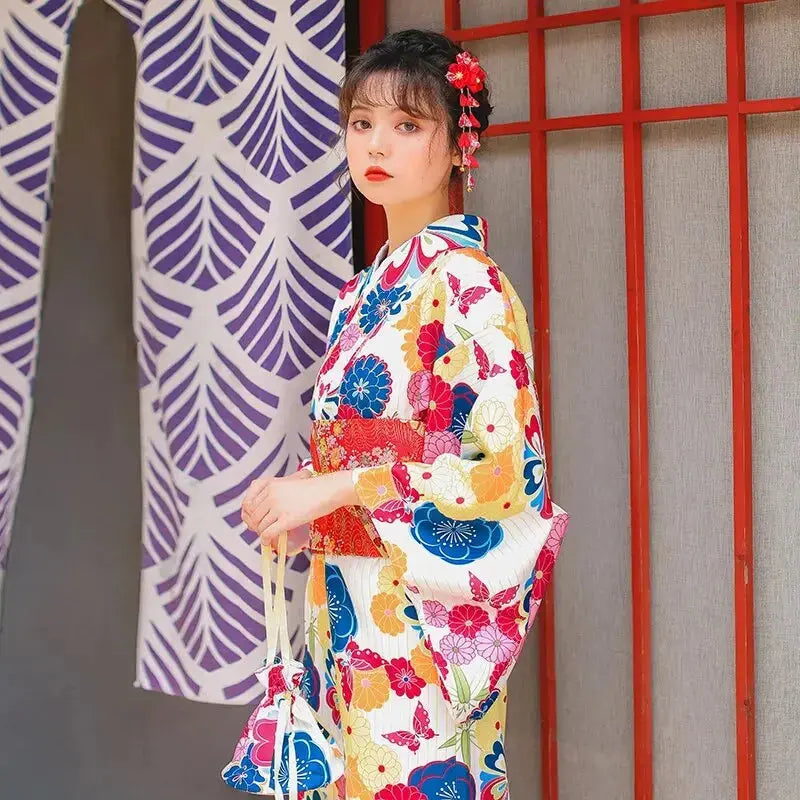 Japanischer Damen-Kimono 'Reiko' – japanisches Gewand, Kimono im japanischen Design