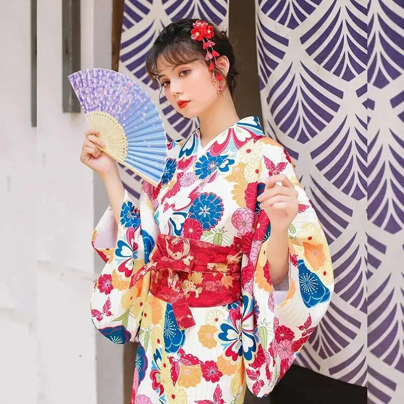 Japanischer Damen-Kimono 'Reiko' – Kimono für traditionelle Anlässe, Premium-Qualität