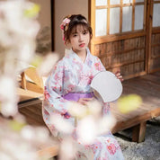 Kawaii japanischer Damen-Kimono 'Komotori' – Kimono für traditionelle Anlässe, Premium-Qualität