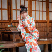 Hochwertiger japanischer Damen-Kimono 'Kasumi' – Kimono für traditionelle Anlässe, Premium-Qualität