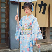 Traditioneller japanischer Kimono für Frauen 'Eiko' – Kimono im traditionellen japanischen Stil für Herren und Damen