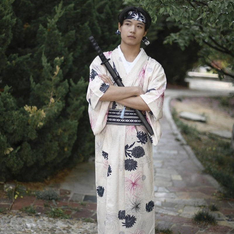 Antiker japanischer Kimono 'Ykodori' – Kimono im traditionellen japanischen Stil für Herren und Damen