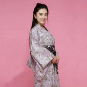 Japanischer Kimono für Frauen 'Hisaé' – Detail: lange Ärmel, Kimono japanischen Stil