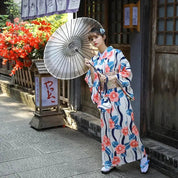 Japanischer Damen-Yukata 'Shigeko' – Kimono für traditionelle Anlässe, Premium-Qualität