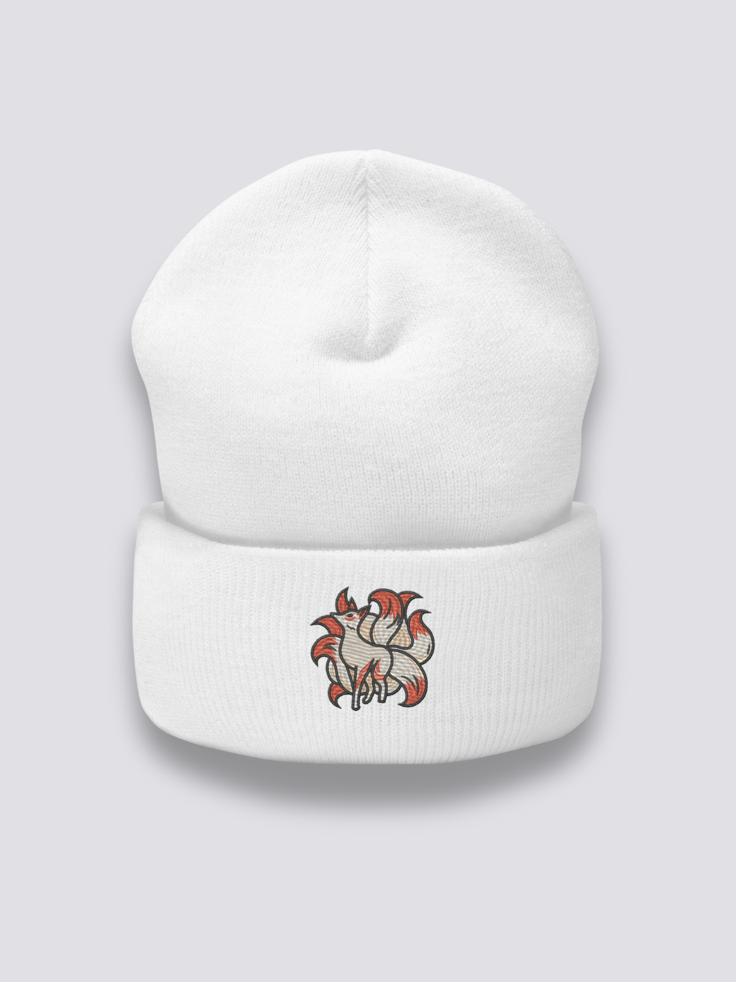 Kitsune Mütze – bestickt, Baseball Cap im japanischen Design