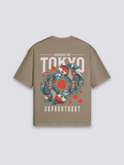 Koi-Karpfen-T-Shirt – T-Shirt im Streetwear-Stil für Herren und Damen