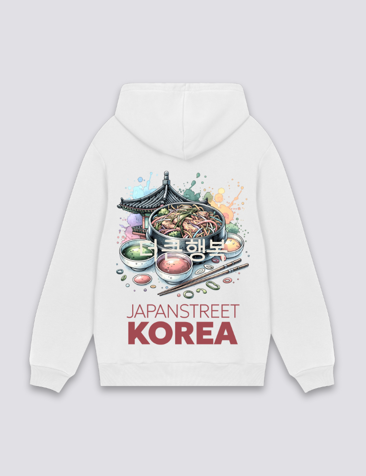 Koreanischer Hoodie – Oversize, Hoodie im japanischen Design