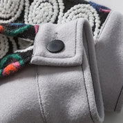 Bestickte Streetwear-Jacke 'RYWTER' – Detail: japanisches Motiv, Bomberjacke japanischen Stil