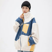 Fleece-Jacke 'UG1250 – Detail: Rundhals, Sweatshirt japanischen Stil
