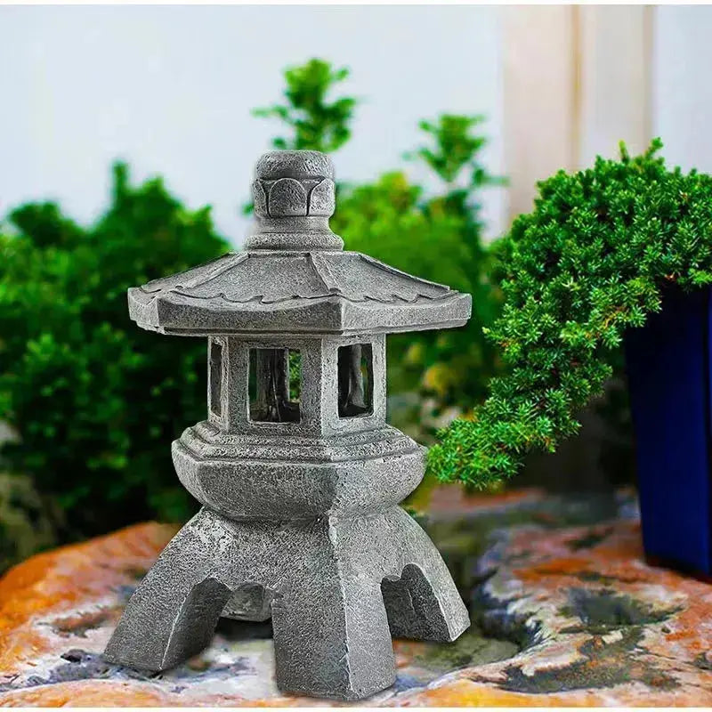 Japanische Außenlaterne – Steinlaterne, Gartenlaterne im japanischen Design