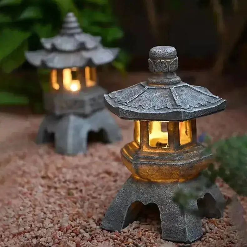 Japanische Außenlaterne – Gartenlaterne im japanischen Stil für Unisex