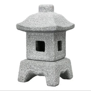 Japanische Stein-Gartenlaterne – Öllampe, Gartenfackel im japanischen Design