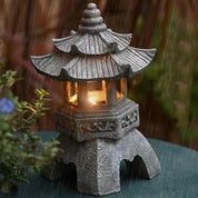 Japanische Gartenlaterne – Gartenlaterne für Garten und Weg, Premium-Qualität