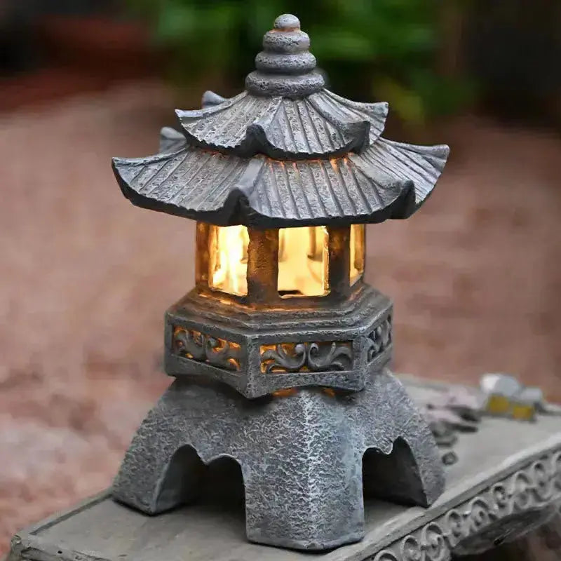 Japanische Gartenlaterne – Gartenlaterne im japanischen Stil für Unisex