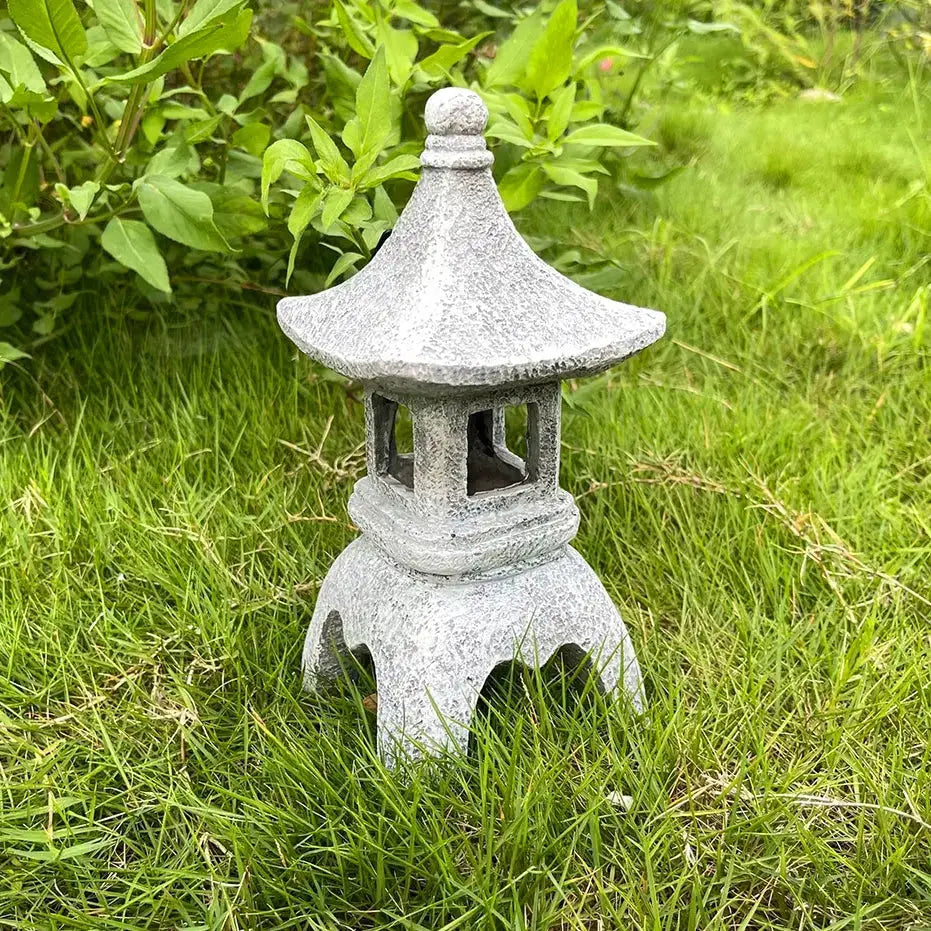 Japanische Zen-Gartenlaterne – Gartenlaterne im japanischen Stil für Unisex