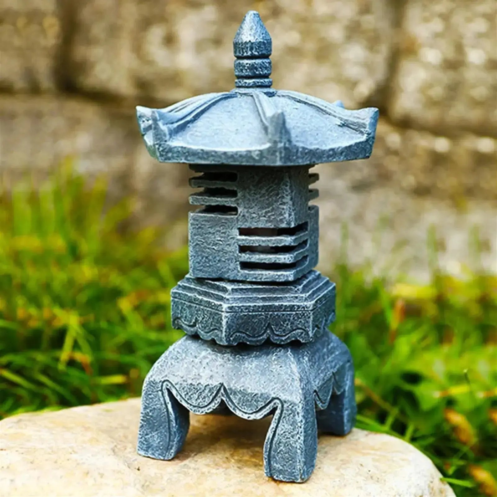 Japanische Solarlaterne – Gartenlaterne im japanischen Stil für Unisex