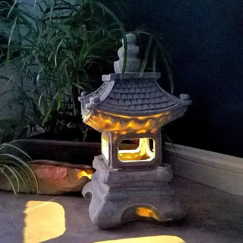 Traditionelle japanische Laterne – Laterne, Lampe im japanischen Design
