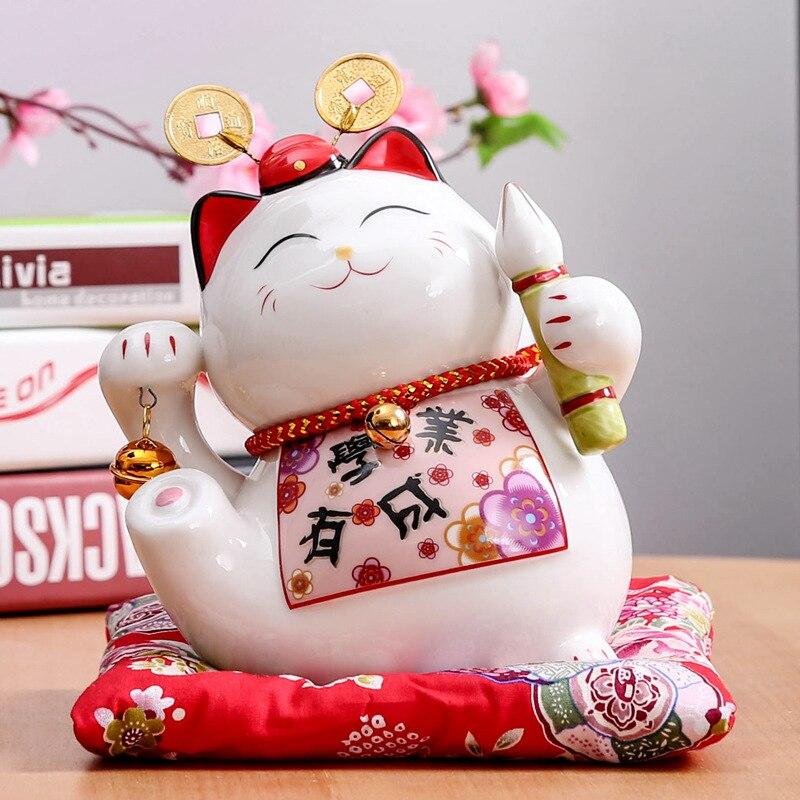 Maneki Neko Spardose 'Ukiyo Katze' – Maneki-neko, Figur im japanischen Design