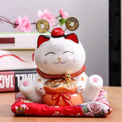 Maneki Neko-Sparschwein 'Reiche Katze' – Maneki-neko, Figur im japanischen Design
