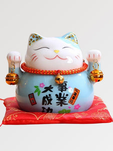 Maneki Neko Sparschwein 'Blau'