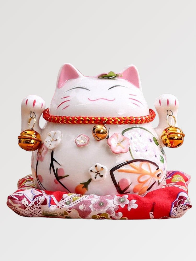 Japanische Maneki Neko 'Tinkerbells' – Figur im japanischen Stil für Unisex