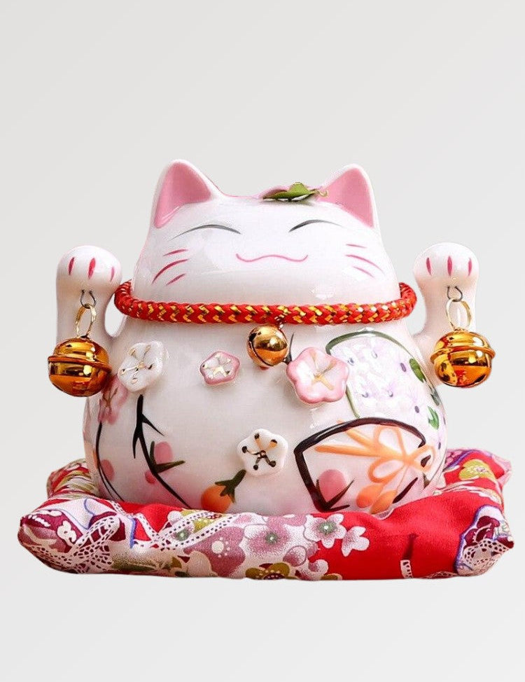 Japanische Maneki Neko 'Tinkerbells' – Figur im japanischen Stil für Unisex