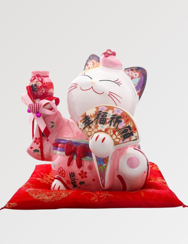 Maneki Neko Spardose für Damen – Spardose im japanischen Stil für Unisex