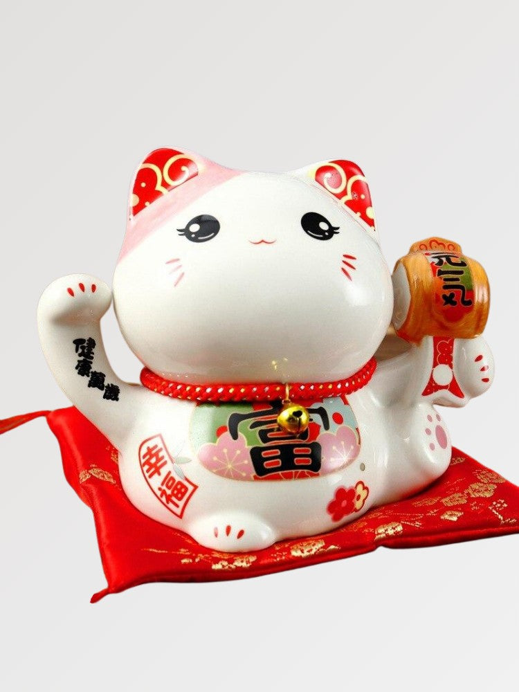 Maneki Neko Spardose 'Erfolg' – Figur im japanischen Stil für Unisex