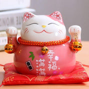 Maneki Neko Sparschwein 'Rose' – Maneki-neko, Figur im japanischen Design