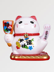 Maneki Neko 'Frieden und Liebe' – Figur im japanischen Stil für Unisex