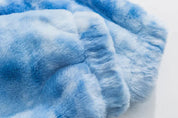 Wollfleece-Mantel '66-UB' – Styling-Aufnahme im japanischen Stil