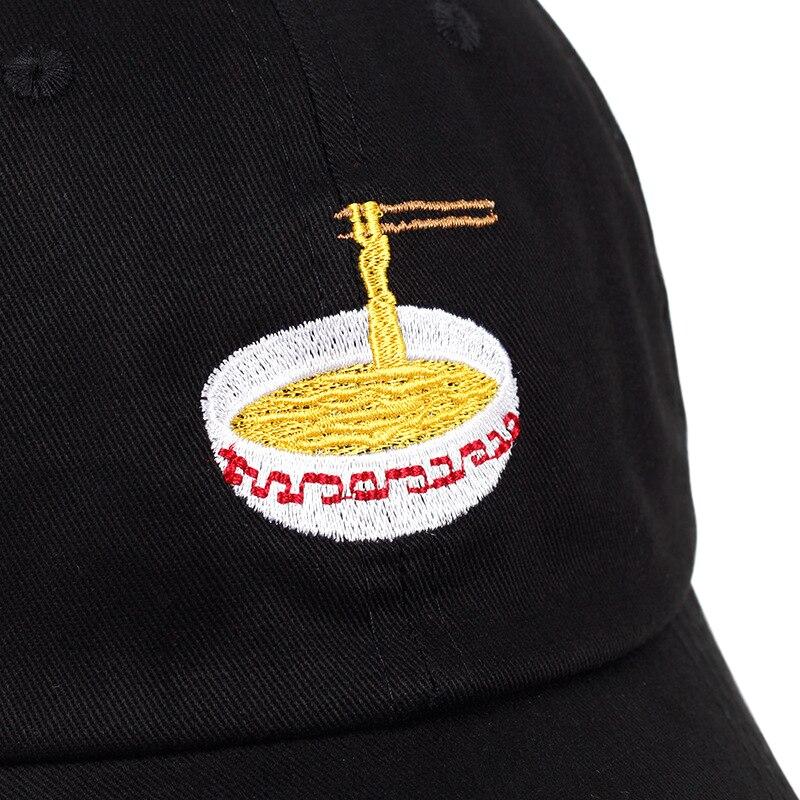Ramen-Cap 'Bōru no Ashi' – Baumwolle: detailreicher Baseball Cap im japanischen Stil
