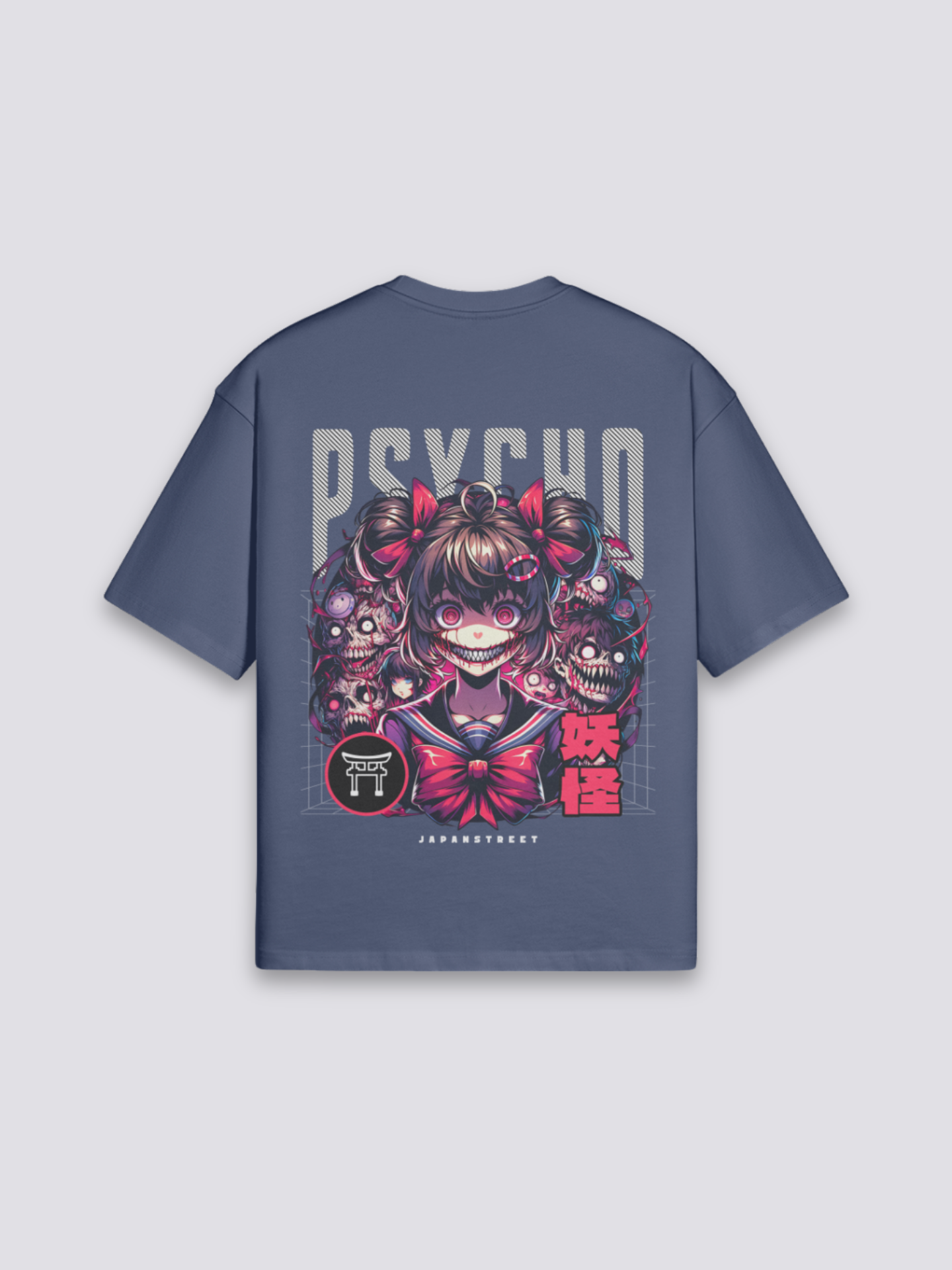 Japanisches Anime-T-Shirt – T-Shirt für den Alltag, Premium-Qualität