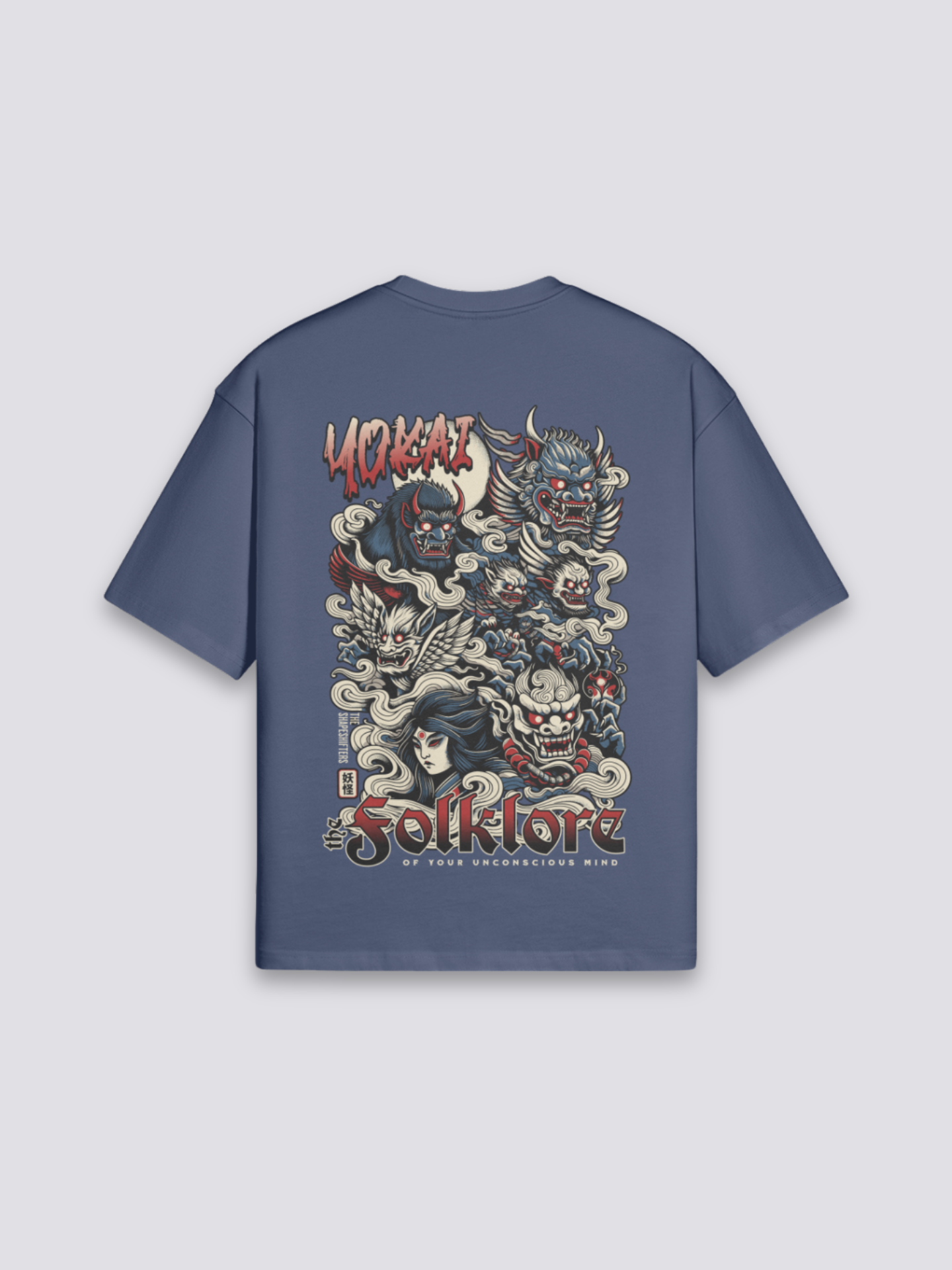 Japanisches Kunst-T-Shirt – Detail: japanisches Motiv, T-Shirt japanischen Stil