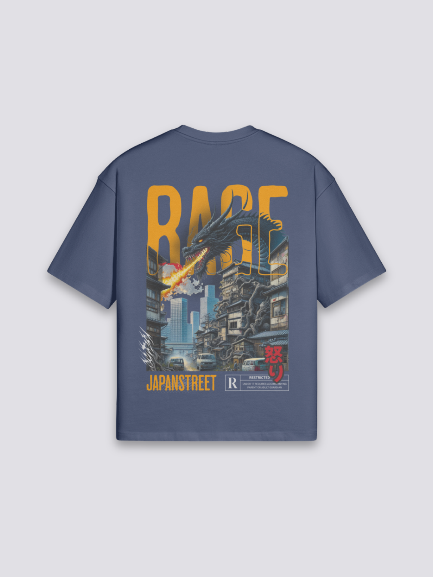 Japanisches Herren-T-Shirt – T-Shirt für den Alltag, Premium-Qualität