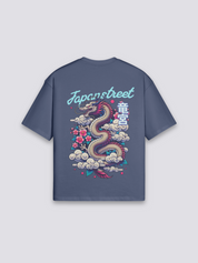 Japanisches Marken-T-Shirt – Detail: japanisches Motiv, T-Shirt japanischen Stil