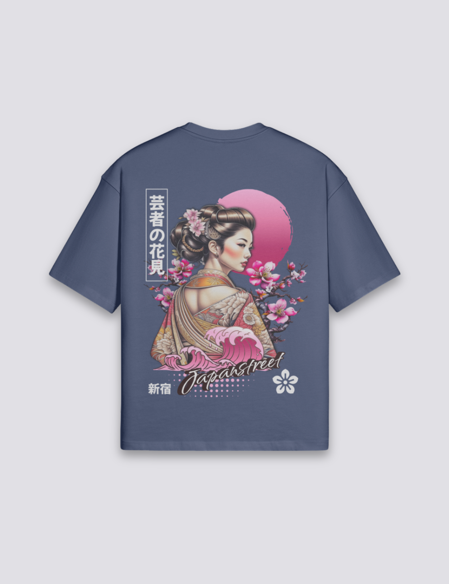 Tokyo Geisha T-Shirt – Oversize, T-Shirt im japanischen Design